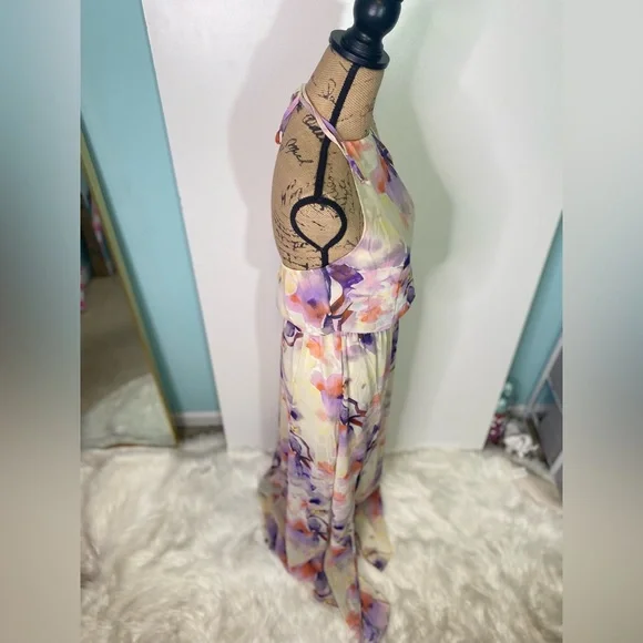 #371 Show Me Your Mumu Heather Halter Maxi Dress size S - Picture 7 of 11